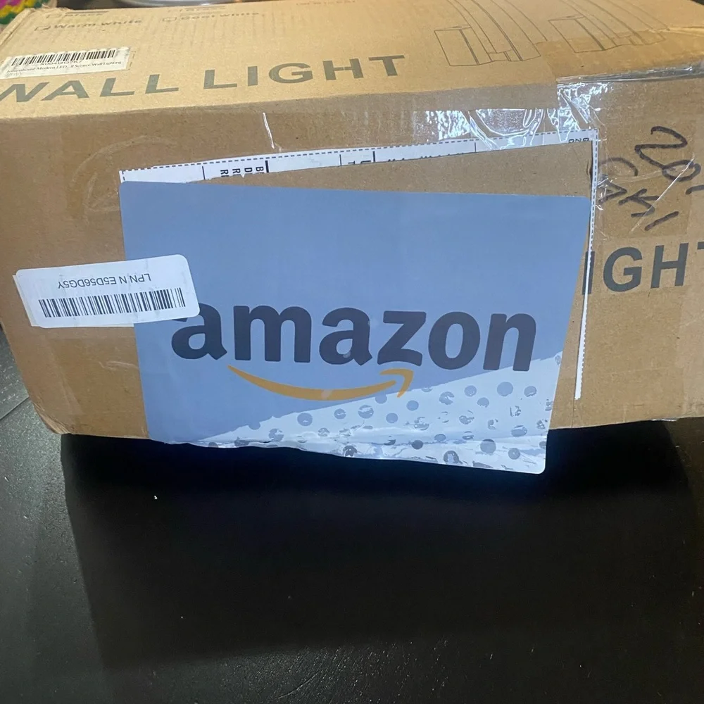 Modern LED Wall Light with Nickel Base